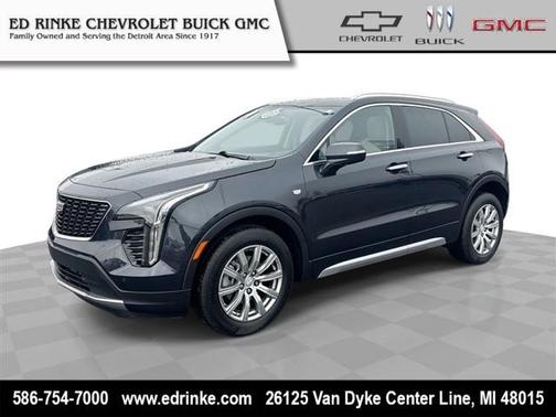 Galactic Gray Metallic 2023 Cadillac XT4 Premium Luxury