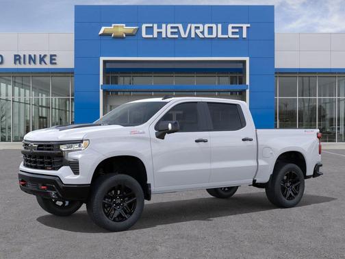 Summit White 2026 Chevrolet Silverado 1500 LT Trail Boss