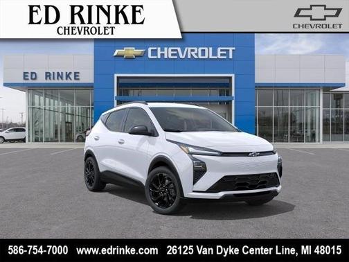 Summit White 2027 Chevrolet Bolt RS FWD