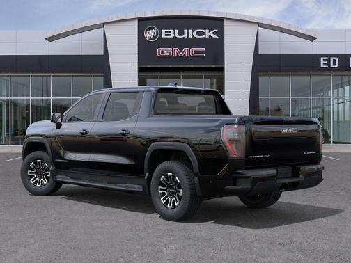 Onyx Black 2026 GMC Sierra EV Standard Range Elevation