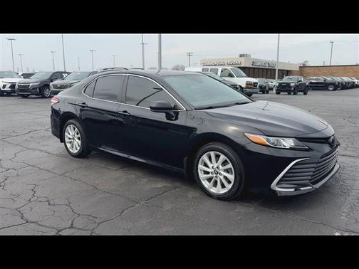 Midnight Black Metallic 2023 Toyota Camry LE