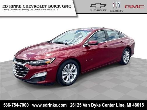 Cajun Red Tintcoat 2020 Chevrolet Malibu FWD LT