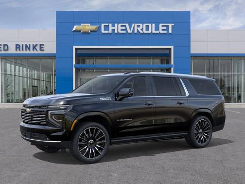 Black 2026 Chevrolet Suburban High Country, 4WD