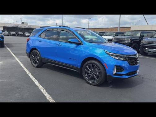 Riptide Blue Metallic 2024 Chevrolet Equinox AWD RS