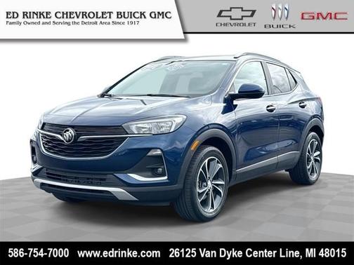 Sapphire Metallic 2023 Buick Encore GX Select