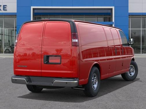 Red Hot 2026 Chevrolet Express 2500 LT