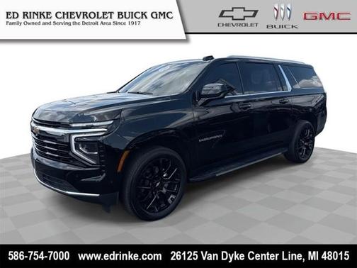 Black 2025 Chevrolet Suburban LS