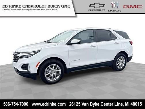 Summit White 2024 Chevrolet Equinox 1LT