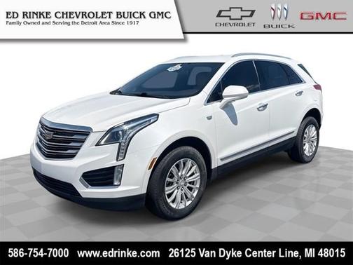 Crystal White Tricoat 2019 Cadillac XT5 Base