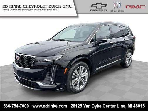 Stellar Black Metallic 2024 Cadillac XT6 Premium Luxury AWD