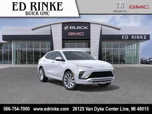 White Frost Tricoat 2026 Buick Envista Avenir FWD
