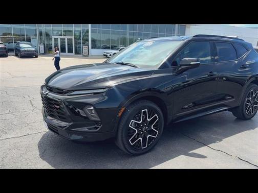 Black 2024 Chevrolet Blazer RS