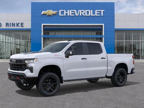 Summit White 2026 Chevrolet Silverado 1500 LT Trail Boss