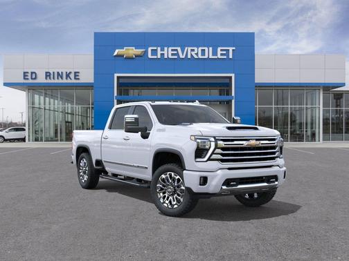 Polar White Tricoat 2026 Chevrolet Silverado 2500 High Country