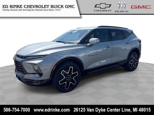Sterling Gray Metallic 2024 Chevrolet Blazer RS