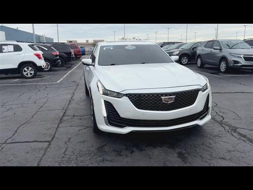 Crystal White Tricoat 2024 Cadillac CT5 Premium Luxury