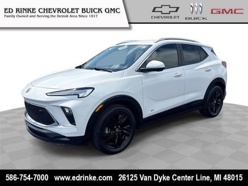 Summit White 2025 Buick Encore GX Sport Touring