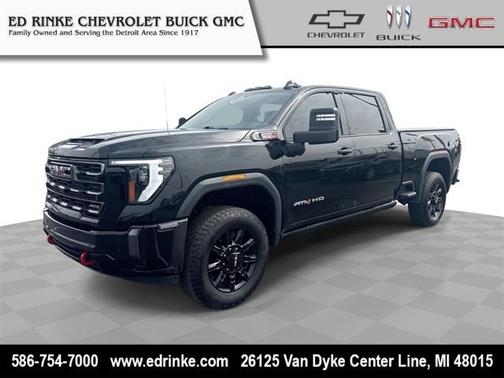 Onyx Black 2024 GMC Sierra 2500 AT4