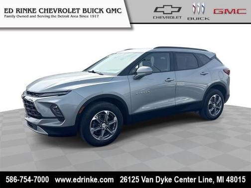 Sterling Gray Metallic 2023 Chevrolet Blazer 2LT