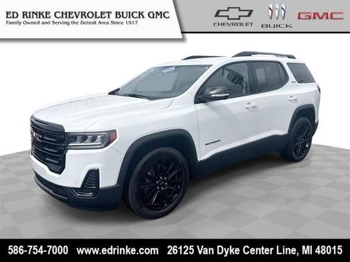 Summit White 2023 GMC Acadia FWD SLE