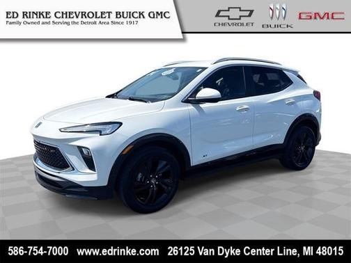 Summit White 2025 Buick Encore GX Sport Touring
