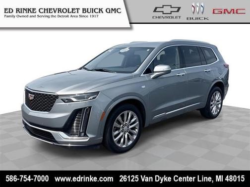 Argent Silver Metallic 2023 Cadillac XT6 Premium Luxury AWD