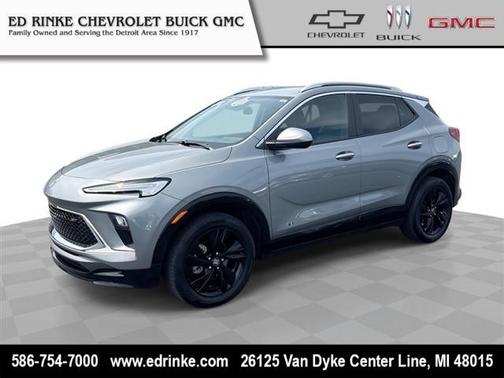 Moonstone Gray Metallic 2025 Buick Encore GX Sport Touring