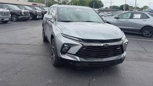 Sterling Gray Metallic 2024 Chevrolet Blazer RS