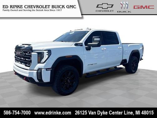 Summit White 2024 GMC Sierra 2500 AT4