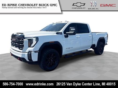 Summit White 2024 GMC Sierra 2500 AT4