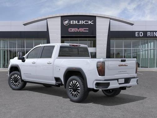 Glacier White Tricoat 2026 GMC Sierra 3500 Denali