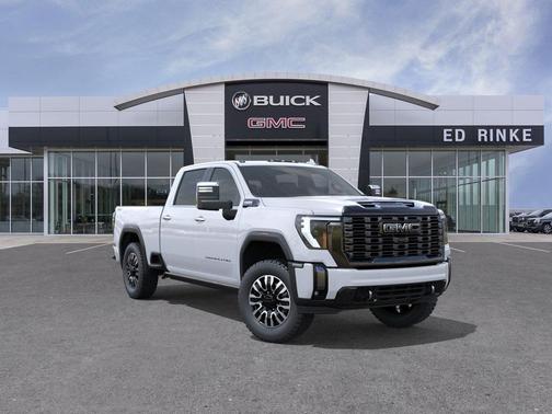 Glacier White Tricoat 2026 GMC Sierra 3500 Denali