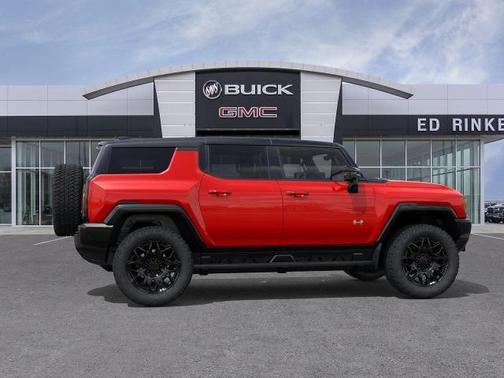 Solar Orange 2026 GMC HUMMER EV SUV 2X