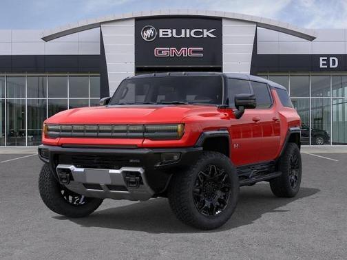 Solar Orange 2026 GMC HUMMER EV SUV 2X