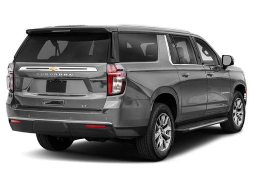 Satin Steel Metallic 2021 Chevrolet Suburban LT