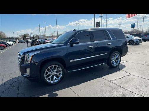 Dark Adriatic Blue Metallic 2017 Cadillac Escalade Luxury