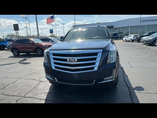 Dark Adriatic Blue Metallic 2017 Cadillac Escalade Luxury