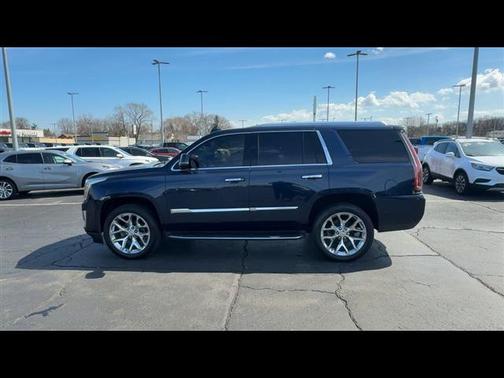 Dark Adriatic Blue Metallic 2017 Cadillac Escalade Luxury