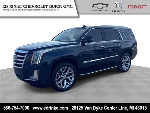 Dark Adriatic Blue Metallic 2017 Cadillac Escalade Luxury