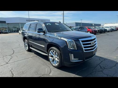 Dark Adriatic Blue Metallic 2017 Cadillac Escalade Luxury