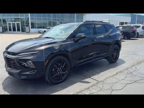 Black 2024 Chevrolet Blazer RS