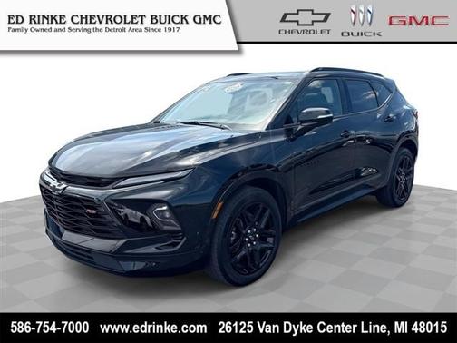 Black 2024 Chevrolet Blazer RS