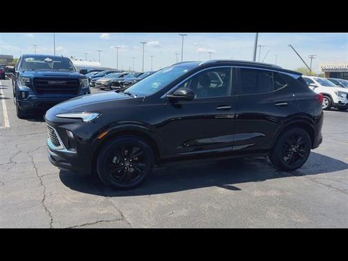 Ebony Twilight Metallic 2025 Buick Encore GX Sport Touring