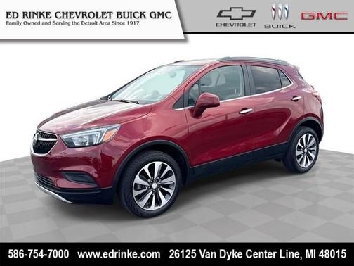 Cinnabar Metallic 2022 Buick Encore Preferred