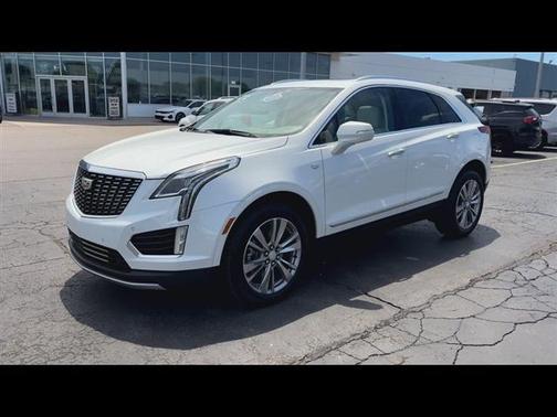 Crystal White Tricoat 2024 Cadillac XT5 Premium Luxury