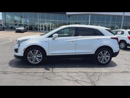 Crystal White Tricoat 2024 Cadillac XT5 Premium Luxury
