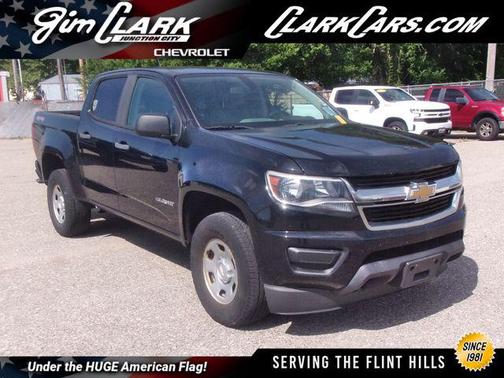 Black 2018 Chevrolet Colorado WT