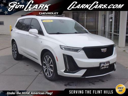 Crystal White Tricoat 2021 Cadillac XT6 Sport AWD