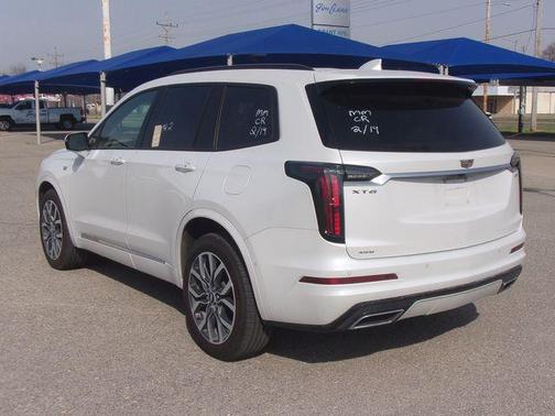 Crystal White Tricoat 2024 Cadillac XT6 Sport AWD