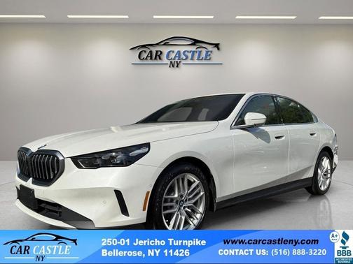 Alpine White 2024 BMW 530 xDrive